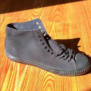 P.F. Flyers 1993 Center High-Top black canvas sneaker RIGH SHOE ONLY W 18.5 M 17